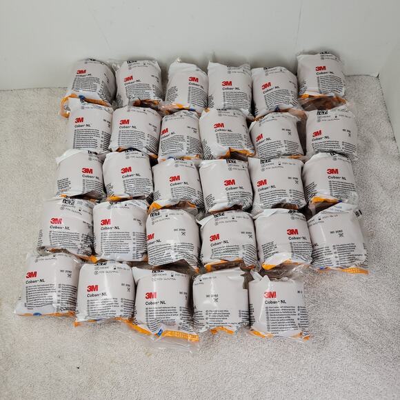 3M Coban Self Adherent Tan Wrap Lot of 29 Wound Care Bandage Bandages Medical - Picture 5 of 5